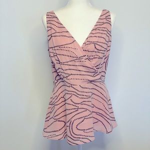 CAbi Size 8 Light Pink cami tank top blouse